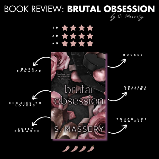 Book Review: Brutal Obsession By S. Massery