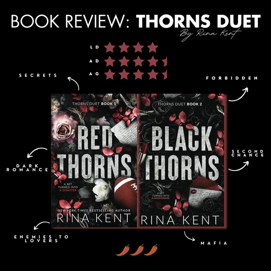 Book Review: Thorns Duet By Rina Kent