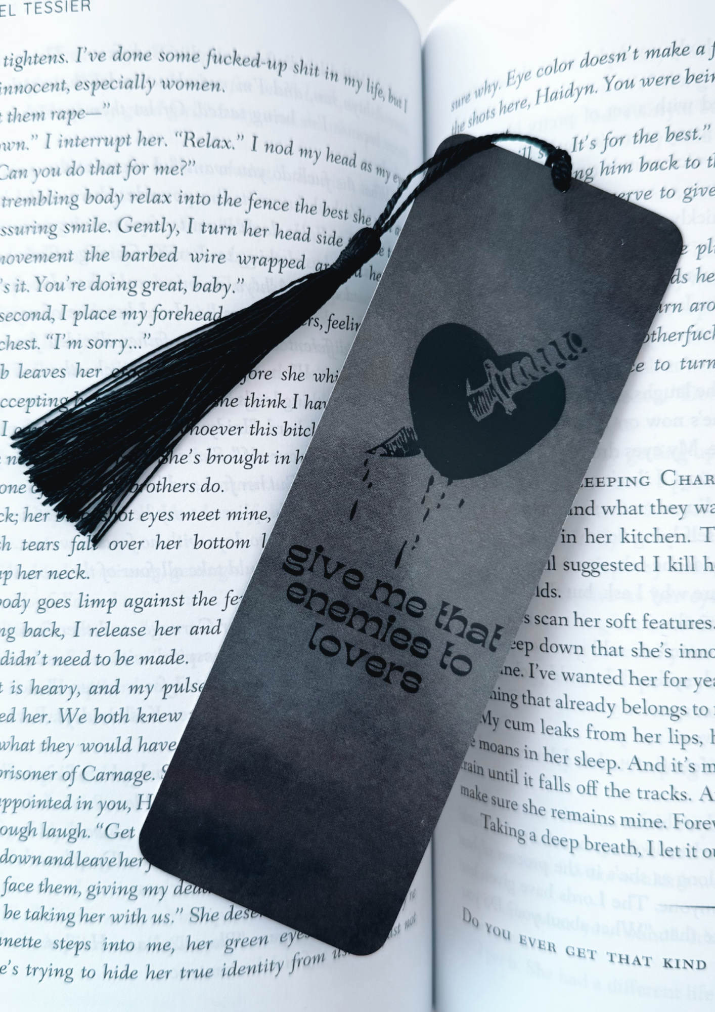 Enemies to Lovers Bookmark
