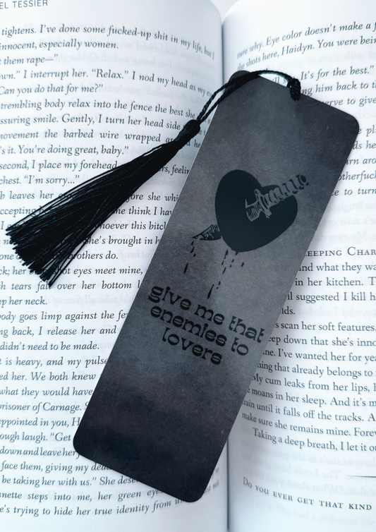 Enemies to Lovers Bookmark