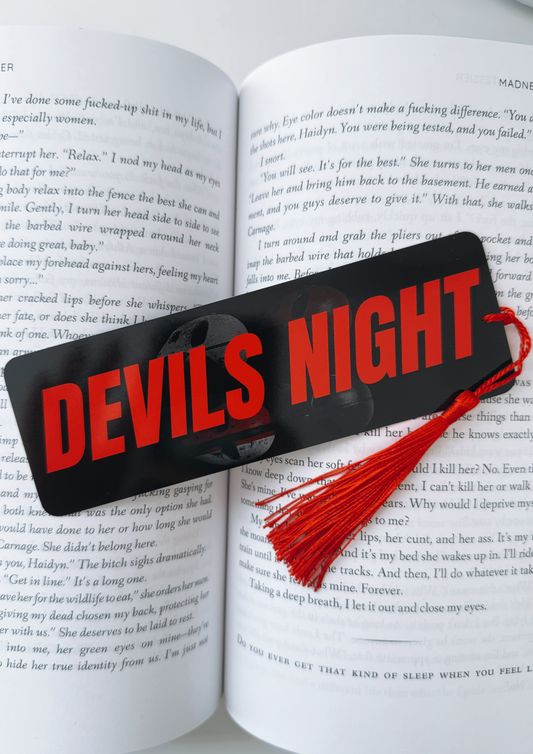 Devils Night Bookmark