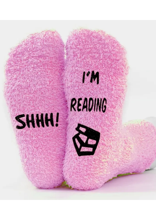 Shhh! I'm Reading Socks