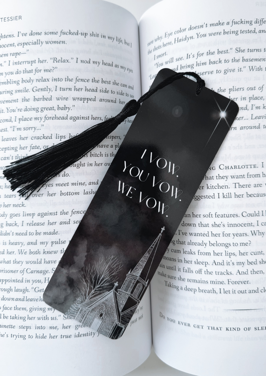 I Vow. You Vow. We Vow. Bookmark