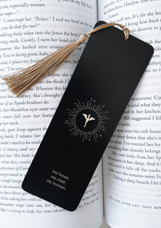 My House, My Chair, My Woman Bookmark