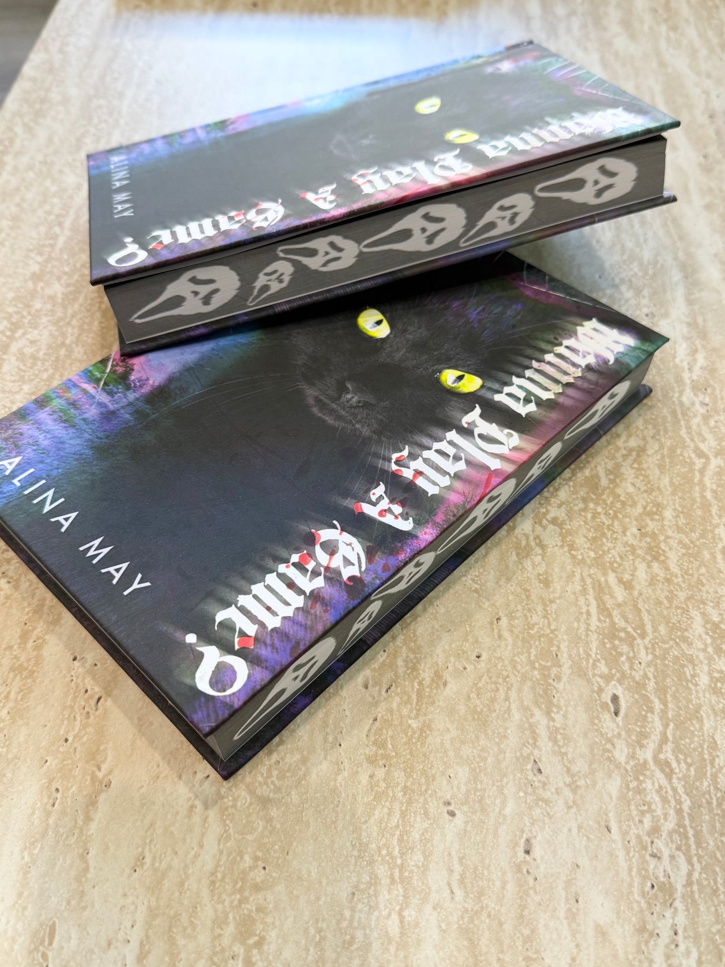 Wanna Play a Game? (The Hunter's Club #1) by Alina May (Hardback - Sprayed Edges)