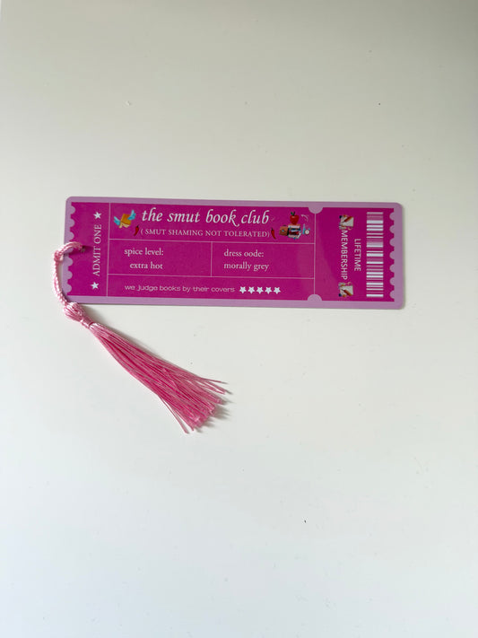 The Smut Book Club Bookmark