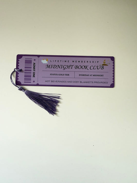 Midnight Book Club Bookmark