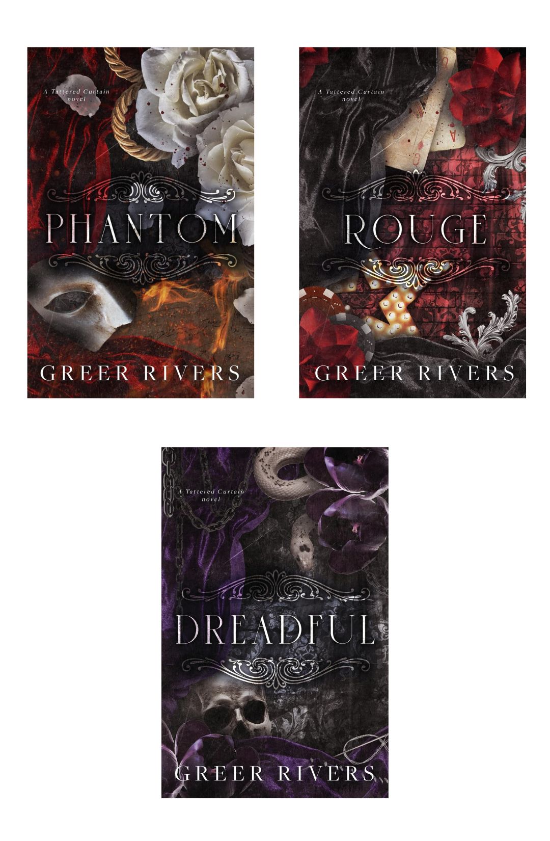 Tattered Curtain Series by Greer Rivers