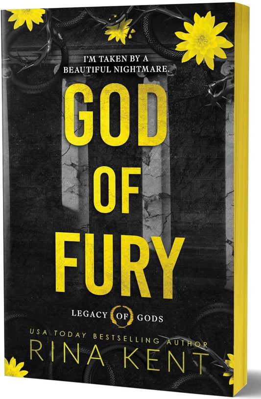 God of Fury (Legacy of Gods, #5) by Rina Kent (Deluxe)
