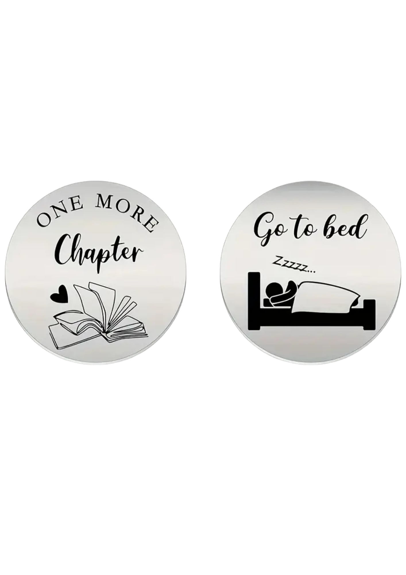 One More Chapter Double Sided Coin