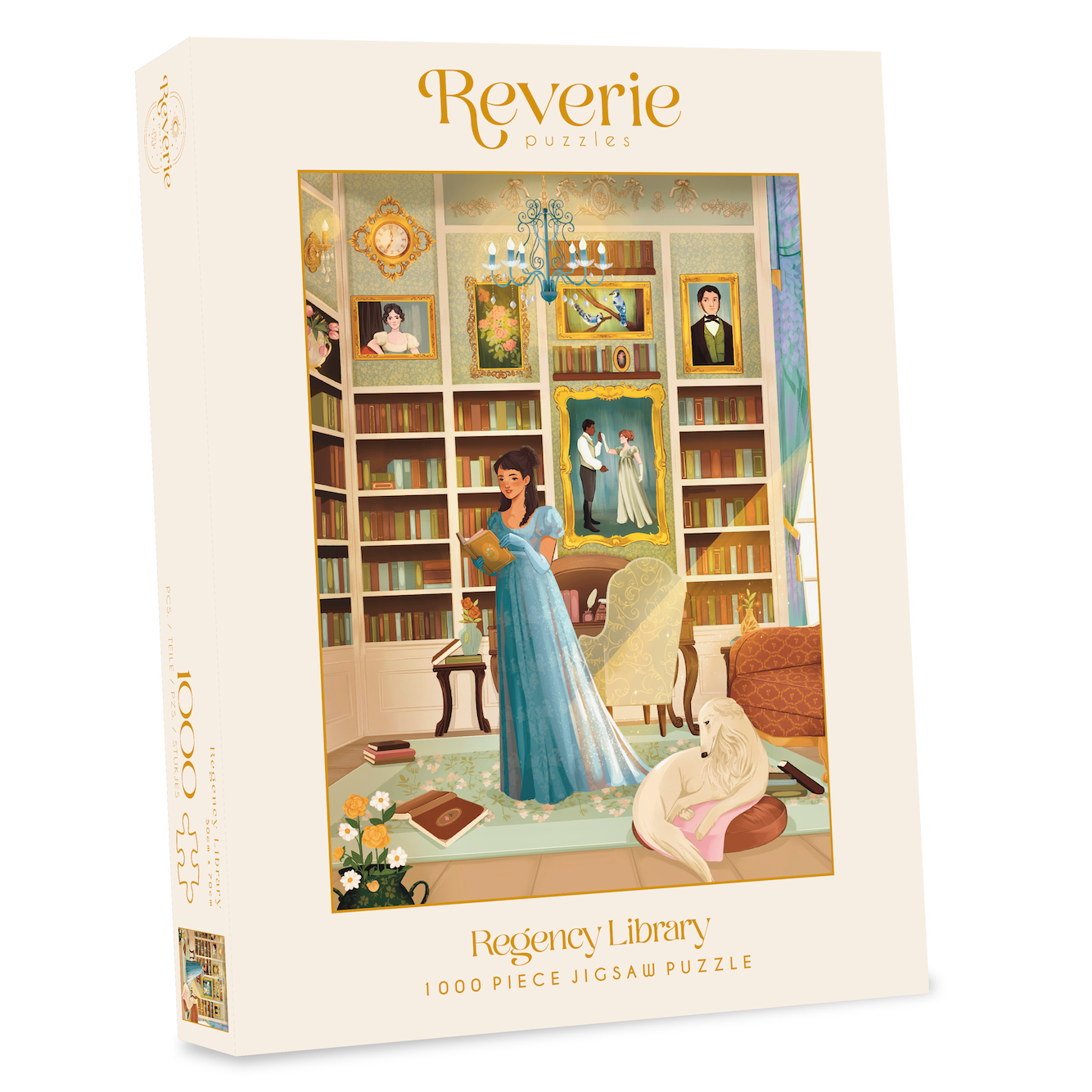 Regency Library Jigsaw Puzzle (1000 Pieces)
