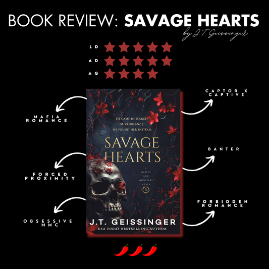 Book Review: Savage Hearts By J.T Geissinger