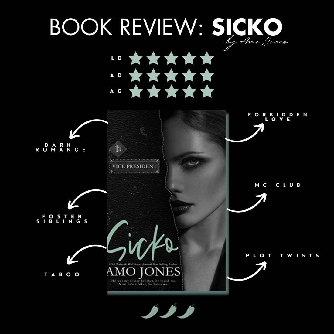 Book Review: Sicko By Amo Jones