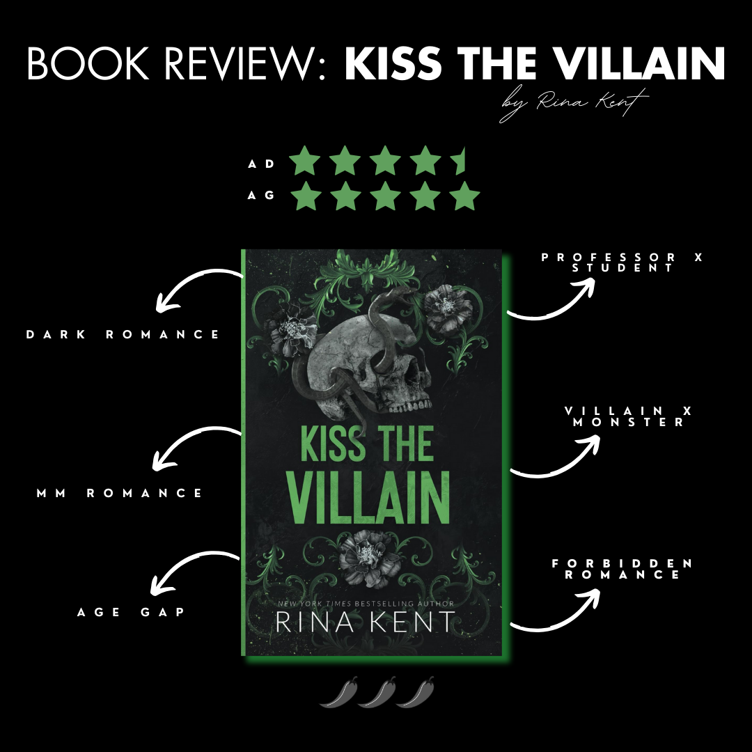 Book Review: Kiss The Villain By Rina Kent