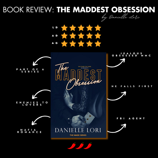 Book Review: The Maddest Obsession By Danielle Lori