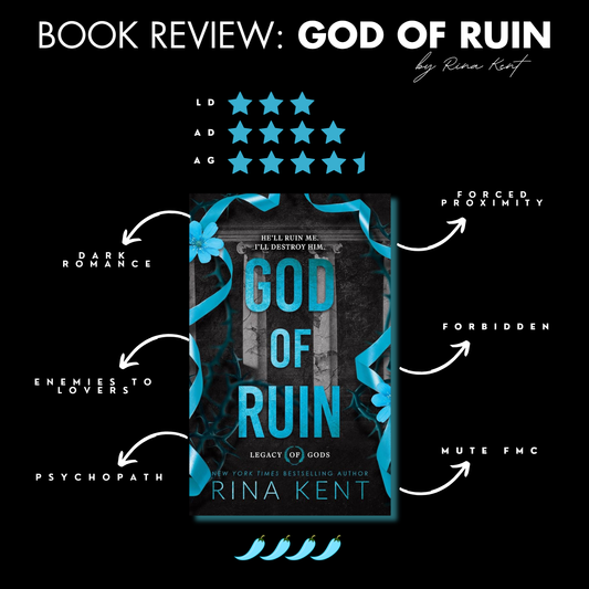 Book Review: God Of Ruin By Rina Kent