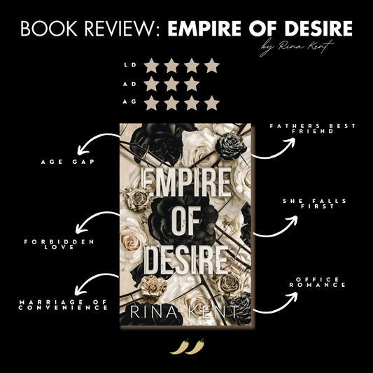 Book Review: Empire Of Desire By Rina Kent