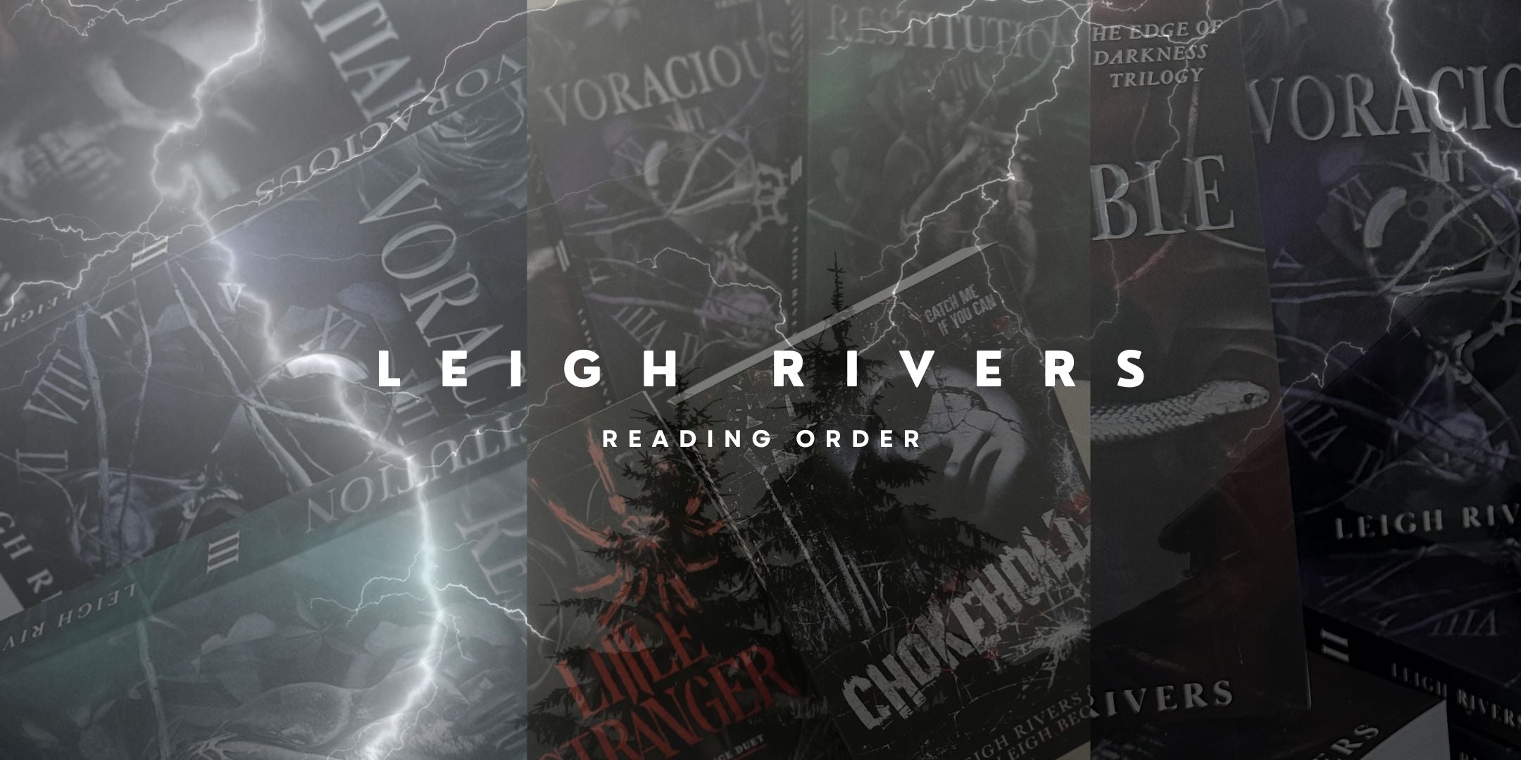 Leigh Rivers Sticker Leigh Rivers Reading Order – Trilogyofromance