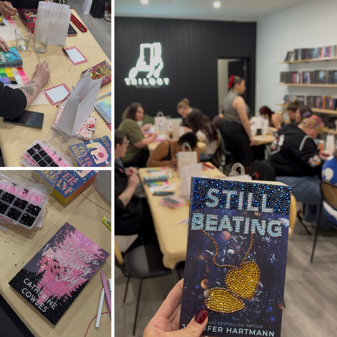Book Bedazzling Night, Round Three: Still Our Favourite Craft Night