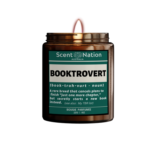 Bookish Candle - Booktrovert