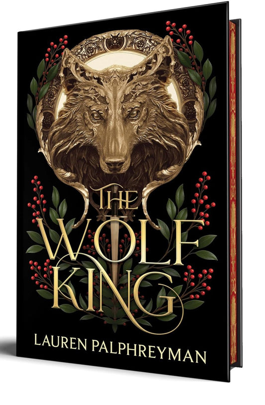 Wolf King (Wolf King #1), by Lauren Palphreyman (Deluxe Edition)