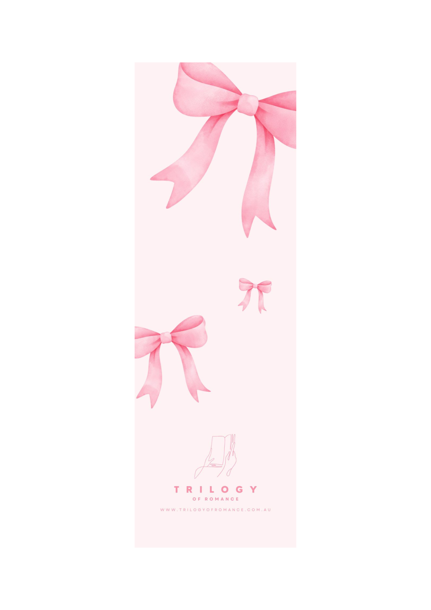 Reading Romance Bookmark