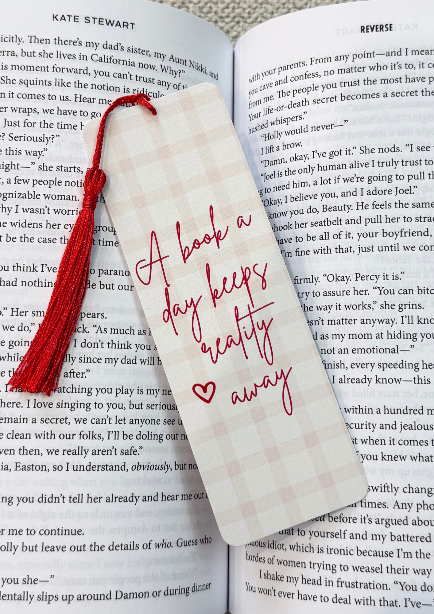 A Book A Day Bookmark