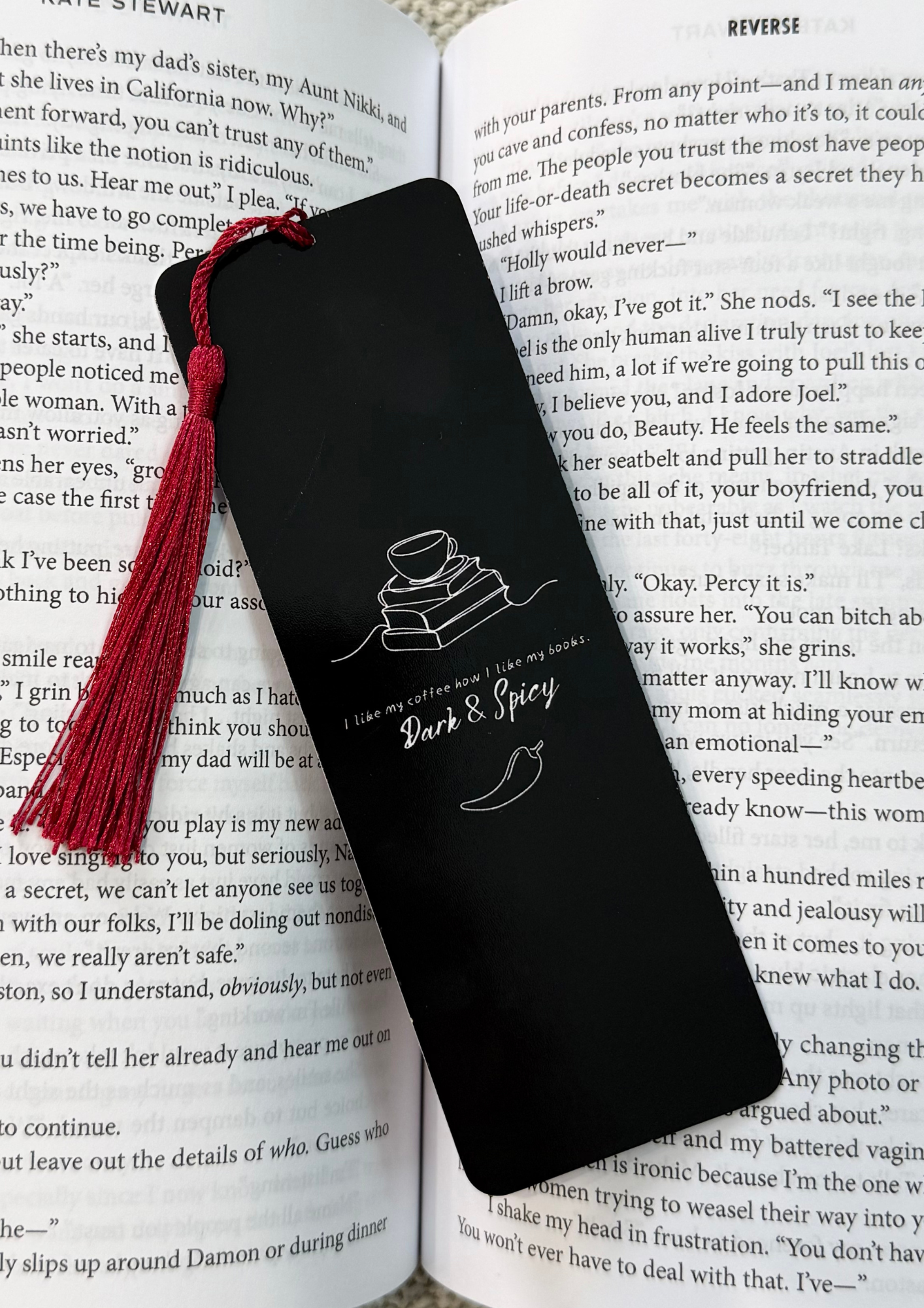 Dark and Spicy Bookmark