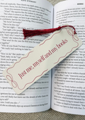 Just Me, Myself and my Books Bookmark