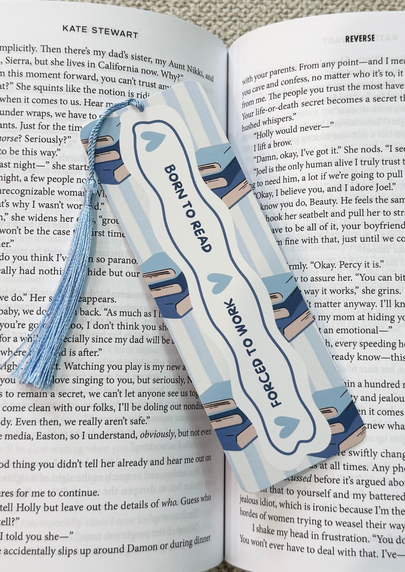 Born To Read, Forced To Work Bookmark
