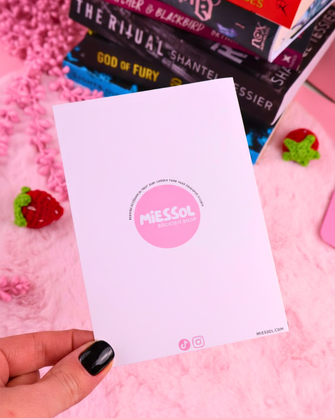 Mafia Boss Dark Romance Bookish Birthday Card