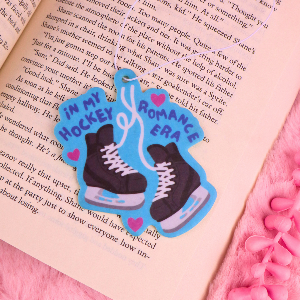 In My Hockey Romance Era Bookish Air Freshener