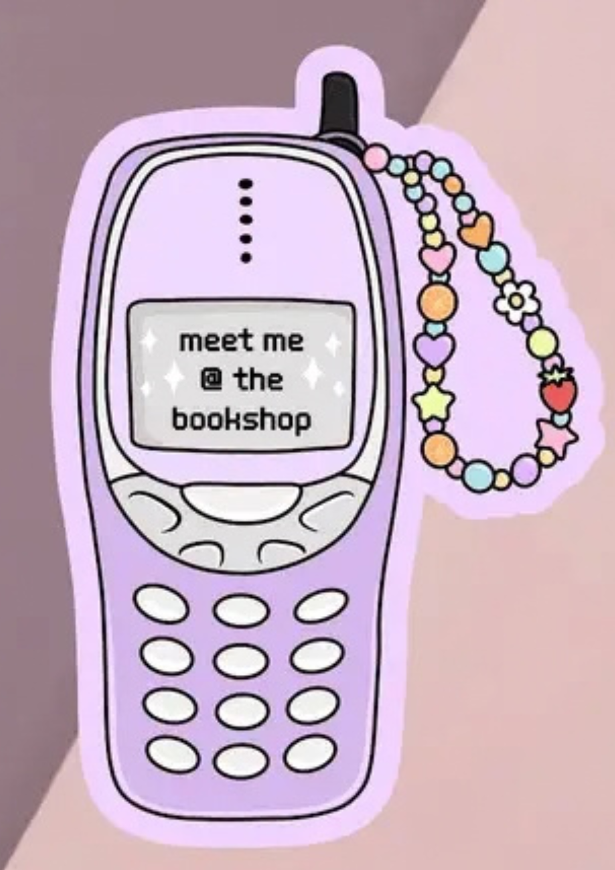 Meet Me @ The Bookshop Sticker