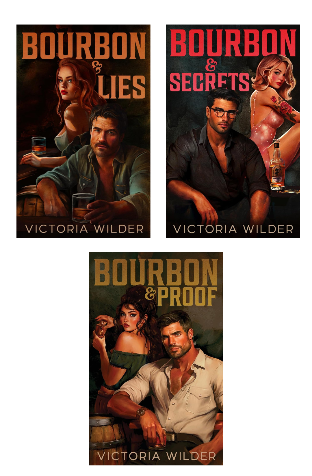 The Bourbon Boys Series by Victoria Wilder
