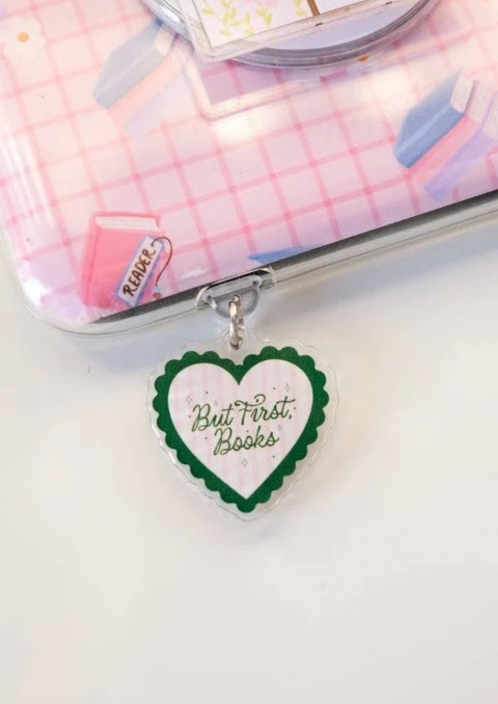 But First Books Kindle/Kobo Charm