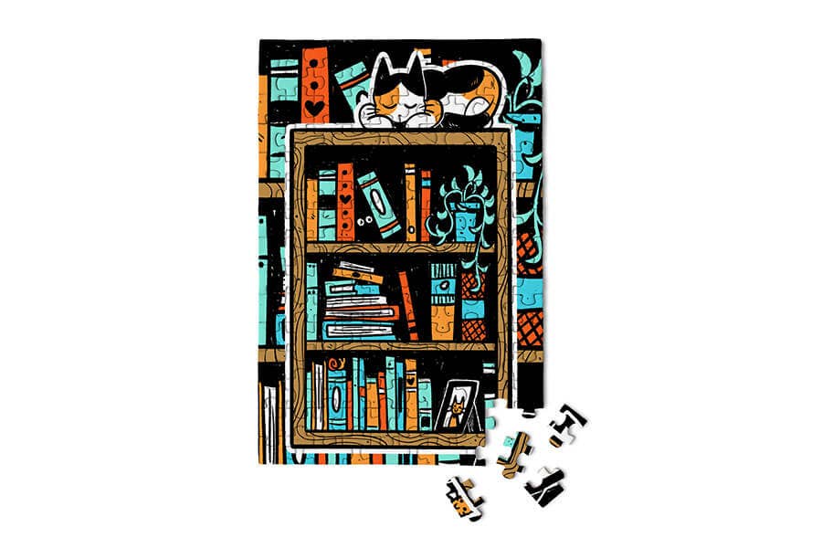 Paws N' Pages - Mini Jigsaw Puzzle
