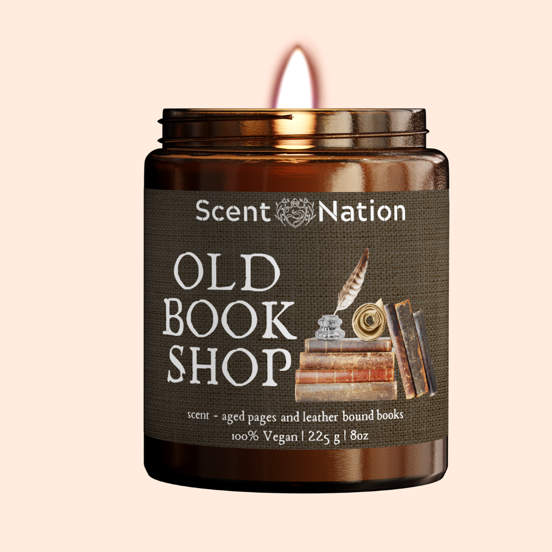 Bookish Candles  - Old Book Shop