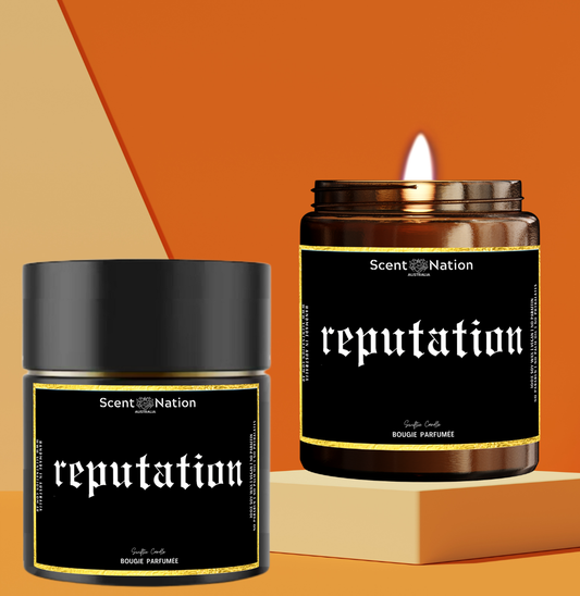 Pop Culture Gift  -  Reputation Inspired Scented Candle