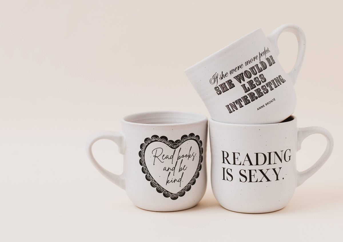 READING IS SEXY Stoneware Mug