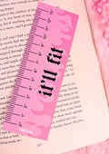 Pink Ruler It'll Fit Bookmark for Spicy Romance Readers 