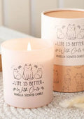 Life Is Better With Cats Vanilla Candle