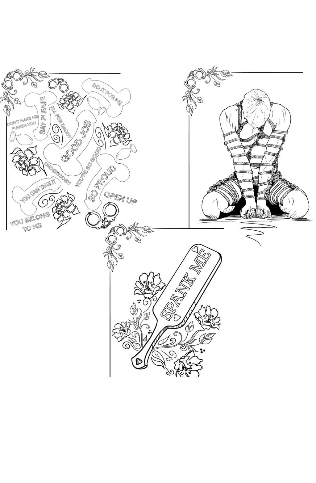 Daddy Told Me To Colour - Colouring Book