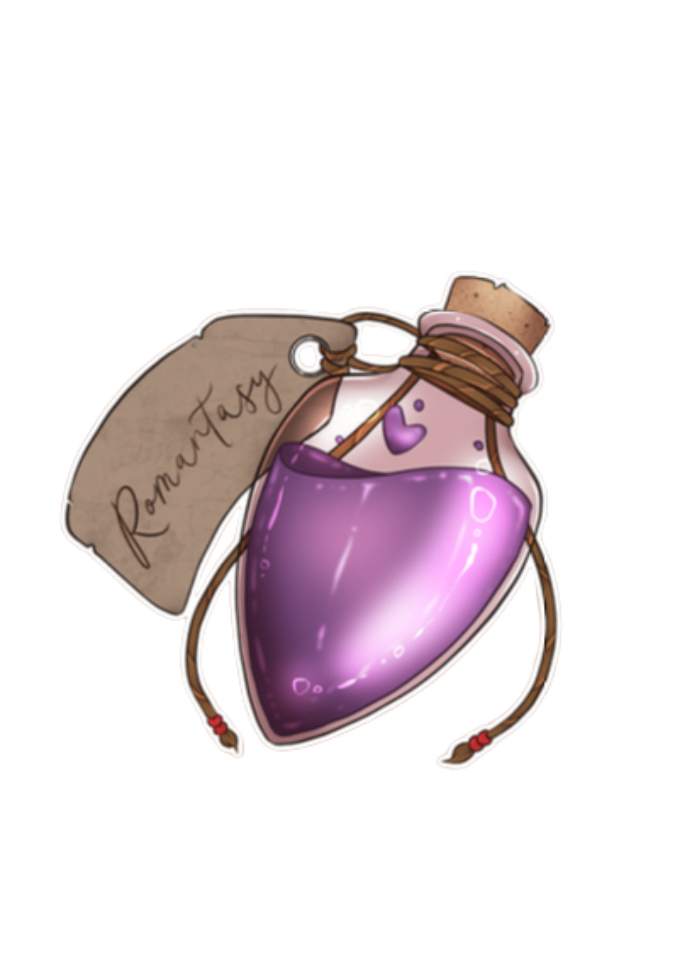 Romantasy Vial Sticker