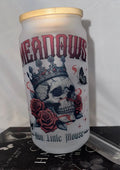 Run Little Mouse 18 oz. Glass Tumbler