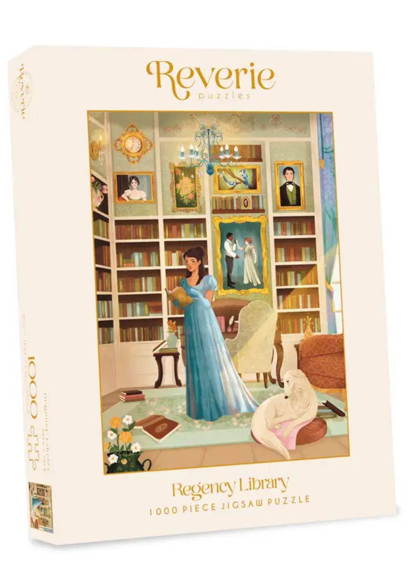 Regency Library Jigsaw Puzzle (1000 Pieces)