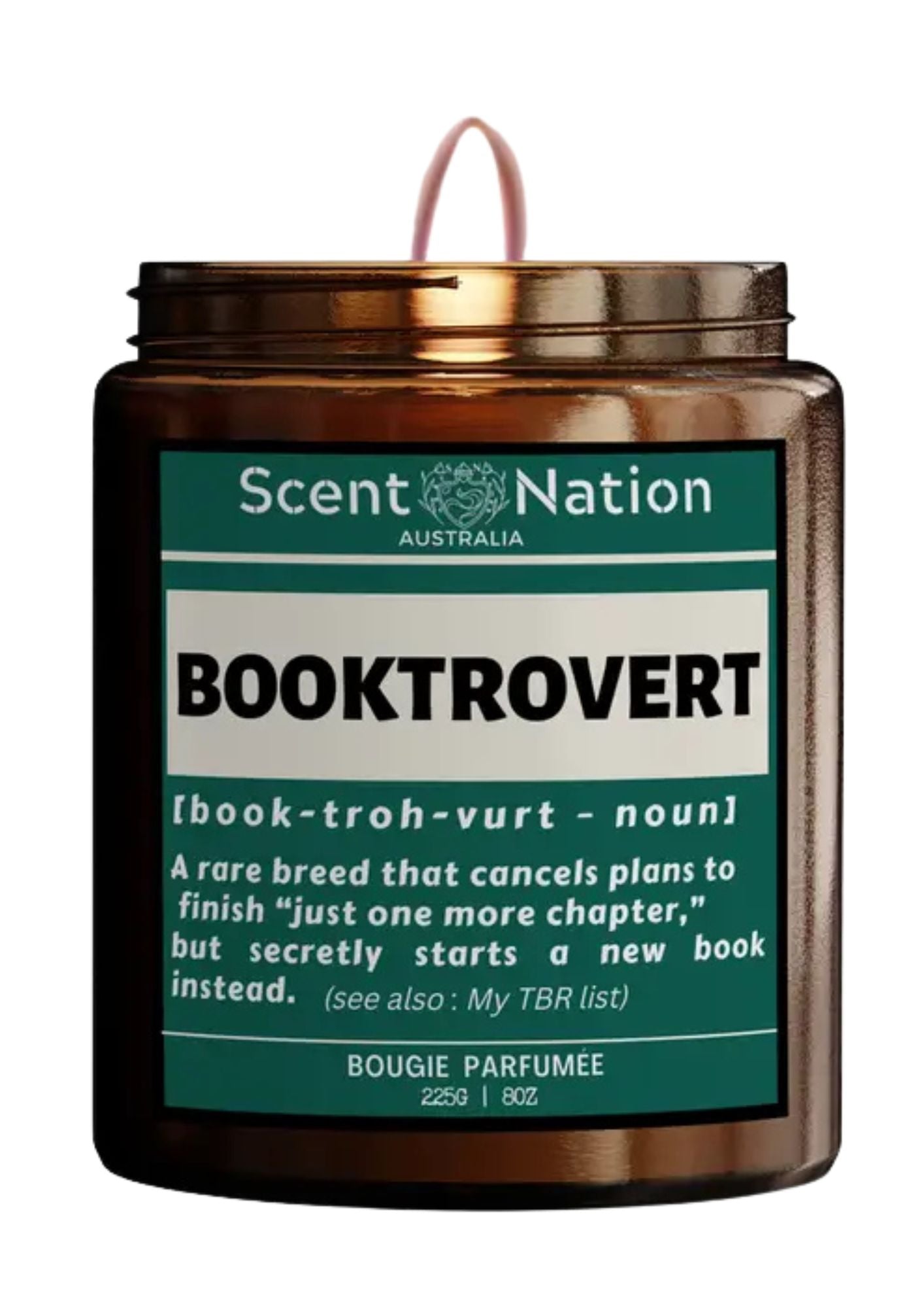 Bookish Candle - Booktrovert