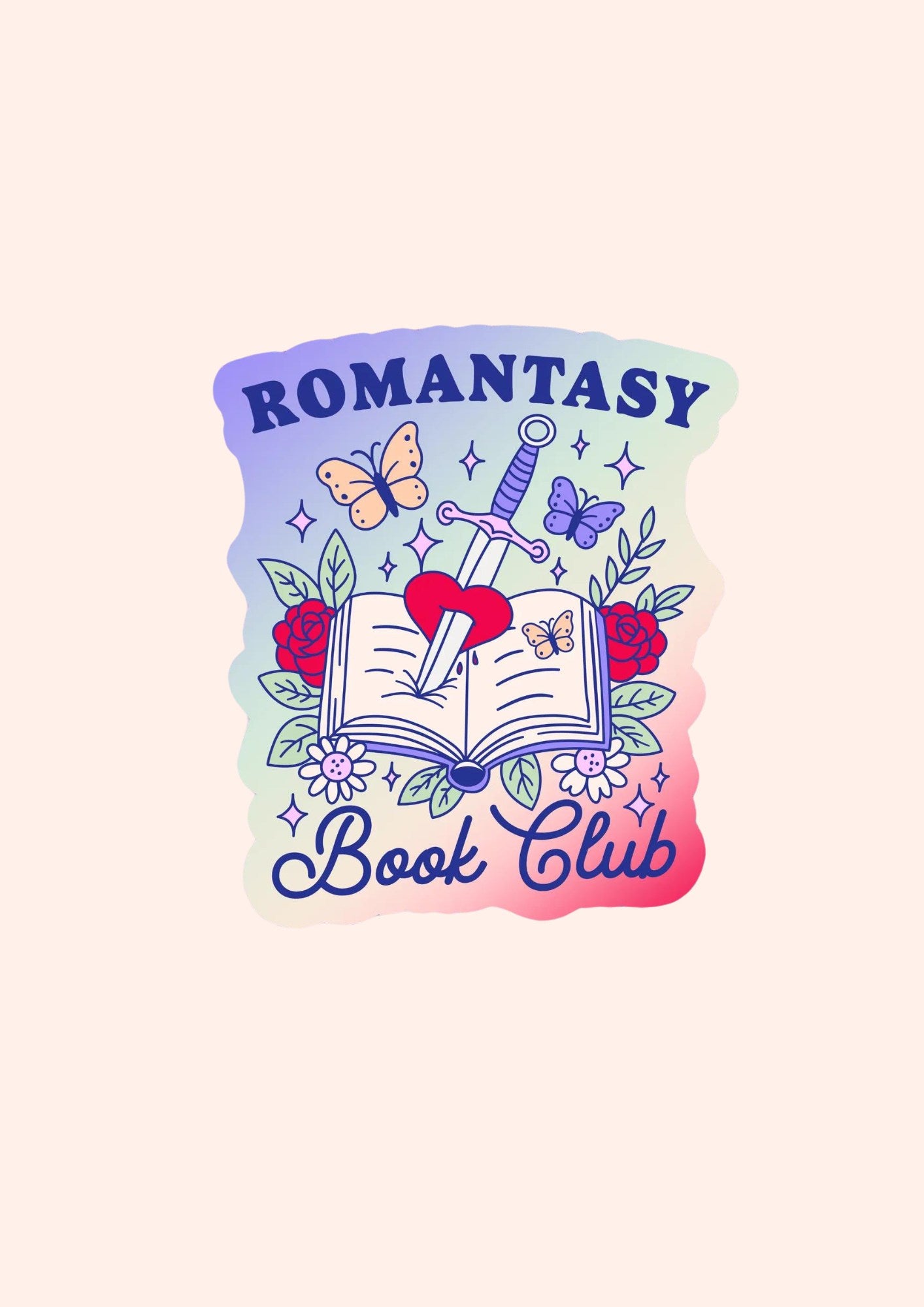 Romantasy Waterproof Vinyl Sticker