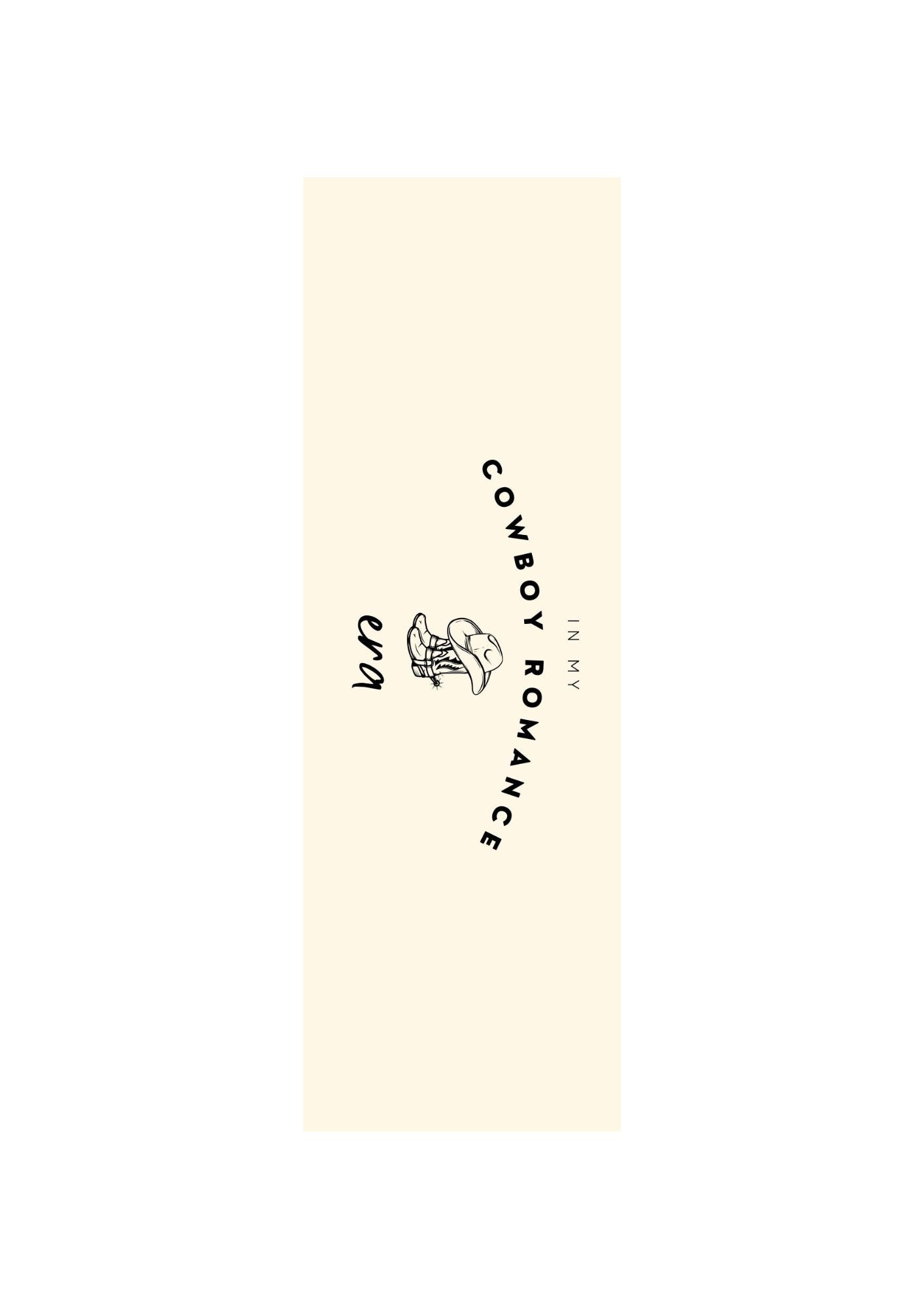 Cowboy Era Bookmark