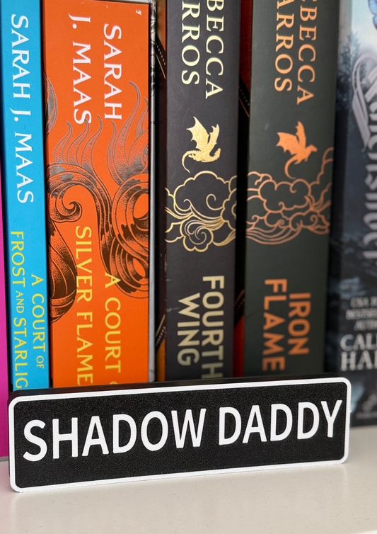 Shadow Daddy - Bookshelf Street Sign
