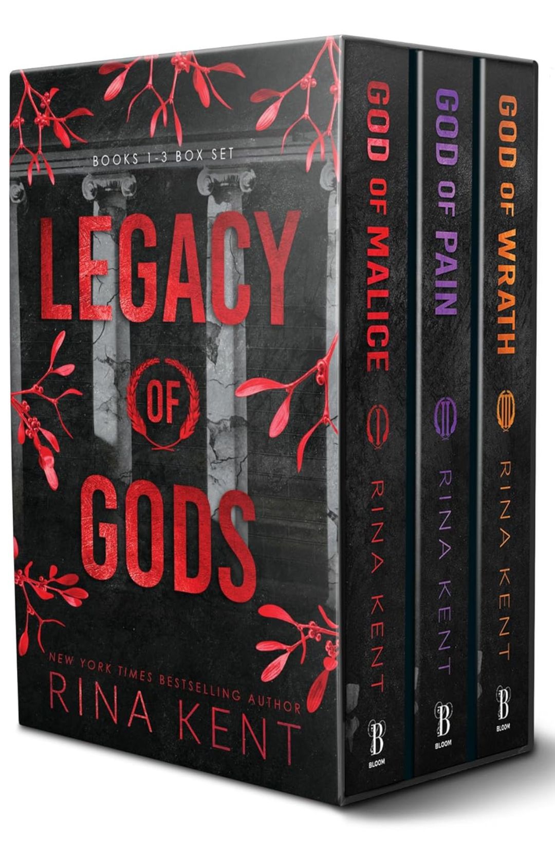 Legacy of Gods Series Boxed Set, Books 1-3 by Rina Kent